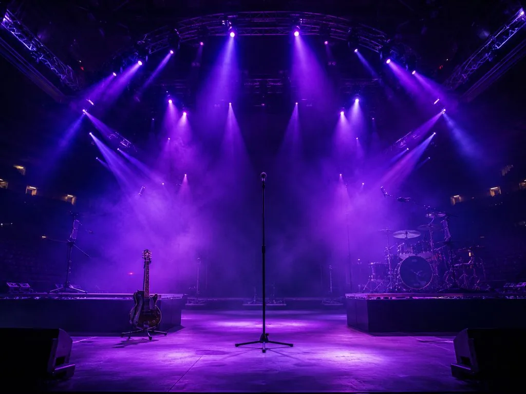 Unraveled Tour production stage
